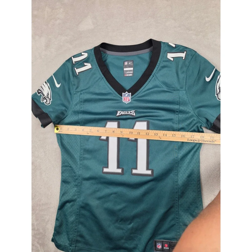 Nike On Field Carson Wentz Jersey Women M Philadelphia Eagles #11 Fits Small